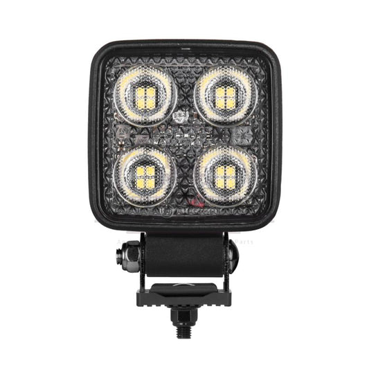 10x LED Work Lights Square 70x70mm Floodlight 46015 IP67/IP69K DT Connector