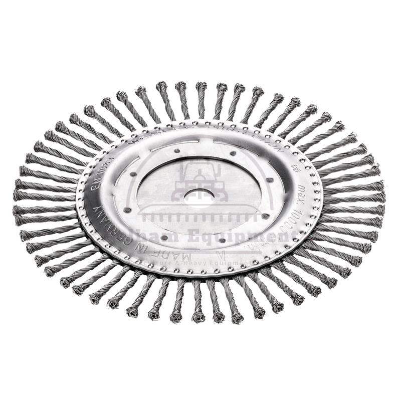Steel Wire Brush 250mm x 20mm for Dolmar, Iseki, Solo, Husqvarna
