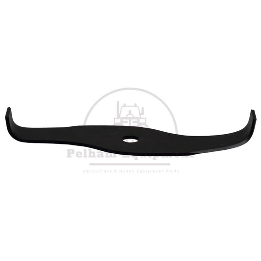 2-Tooth S-Shaped Mulching Blade 280mm x 20mm x 4mm Brushcutter