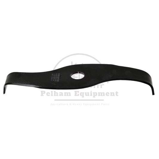 2-Tooth S-Shaped Mulching Blade 280mm x 25mm x 4mm Brushcutter