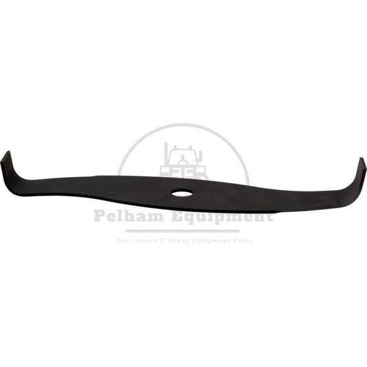 2-Tooth S-Shaped Mulching Blade 320mm x 25mm x 4mm Brushcutter