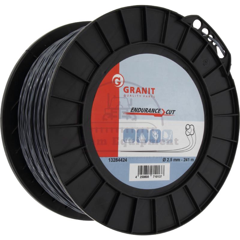 Endurance Cut Nylon Cord 2.5mm x 241m High-Quality Copolymer
