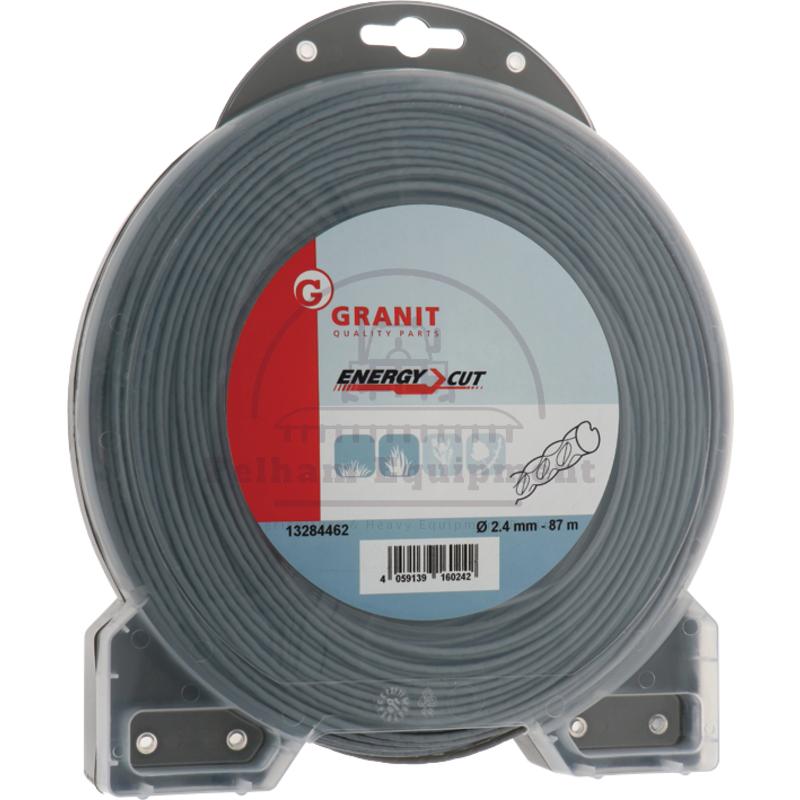 Energy Cut Nylon Cord 2.4mm x 87m - High Efficiency & Durable Trimmer Line