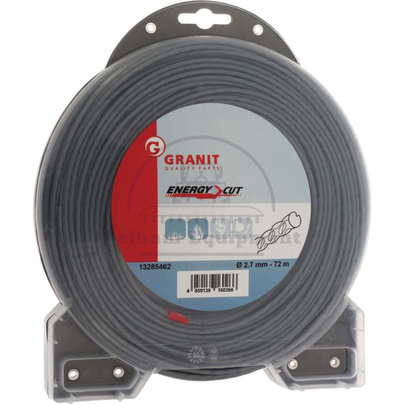 Energy Cut Nylon Cord 2.7mm x 72m - High Efficiency & Noise Reduction