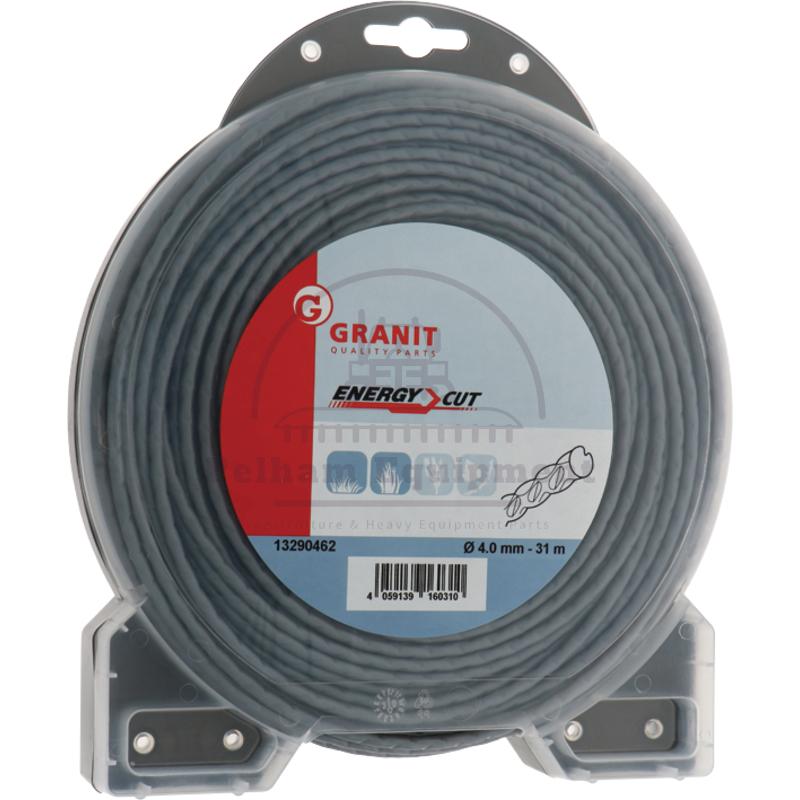 Energy Cut Nylon Cord 4mm x 31m - High Efficiency & Durable Trimmer Line