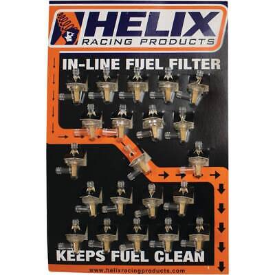 Fuel Filter 90 Degree Inlet/Outlet 1/4" ID Bronze Element Not Ethanol Safe