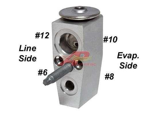 New A/C Expansion Valve 84104355 Fits Chevy/GMC Trucks - 1 Year Warranty