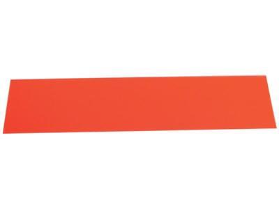 Orange Conspicuity Tape 2" x 9" - High Visibility Safety Tape - 1 Pack