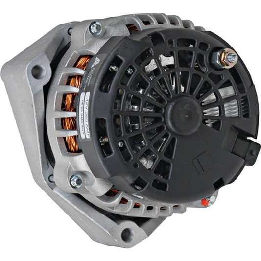 New 12V 260A Alternator Delco DR44G, 6 Groove, Solid Pulley, Internal Regulator