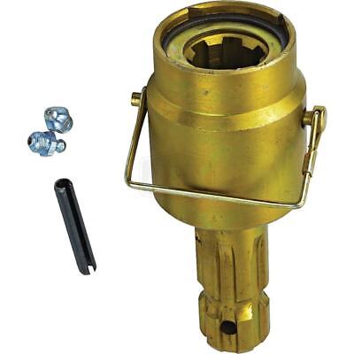 Over Running Coupler 1 3/8" 6 Spline Male & Female Connections