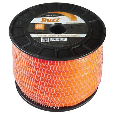 5 lb. .095" Durable Co-Polymer Trimmer Line for Edging - 1214' Orange Spool