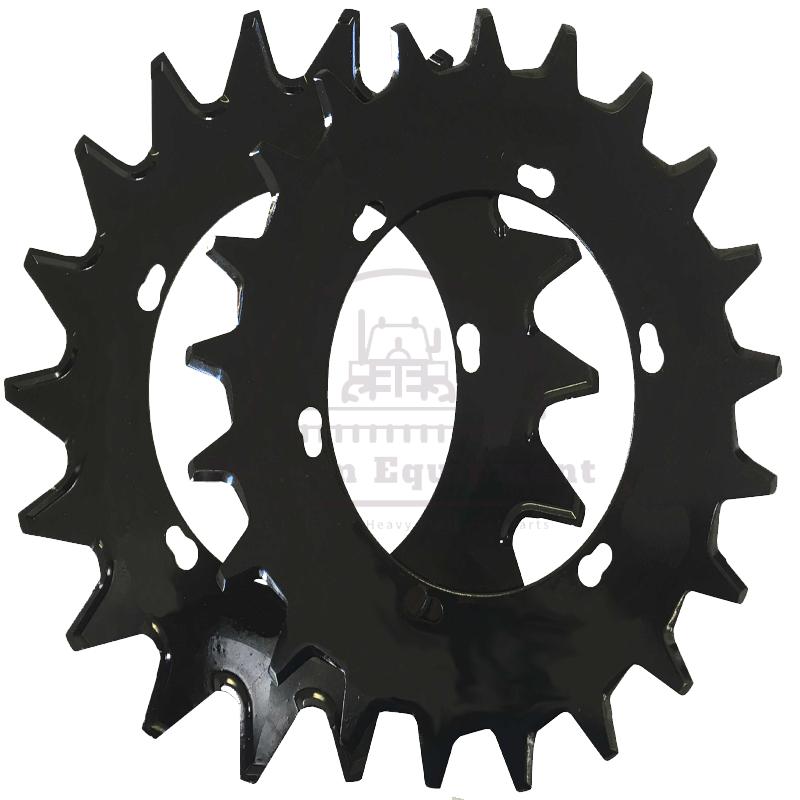 Idech Rotary Shears Blade Set 21/18 Teeth for ASK-MW23 Trimming Hedges