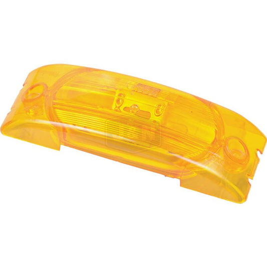 Amber Clearance Marker Light, Rectangular, 12V, Incandescent, 5.9" x 2"