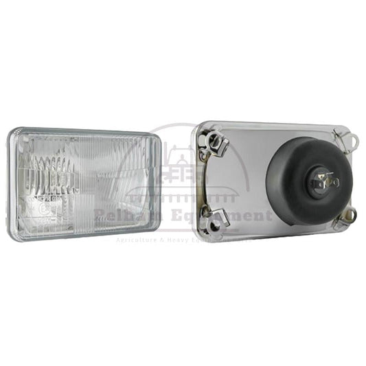12V Rectangular Headlights H4 Bulb for Abblendlicht & Fernlicht