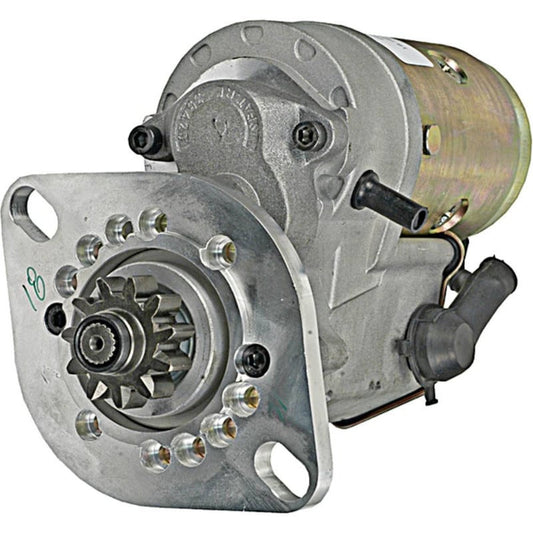 New 12V Electric Starter, Clockwise Rotation, 11 Teeth, Gear Reduction