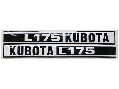 Decal for Kubota L175 Tractor - Durable and Weather Resistant