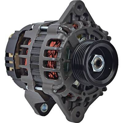 12V 75A Alternator for Various Models, New, Clockwise Rotation, Solid Pulley