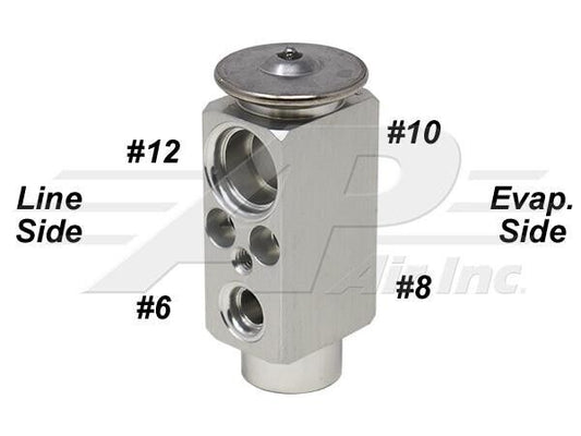 13419850, 3660853C2 A/C Expansion Valve Fits Peterbilt, Volvo - 1 Year Warranty