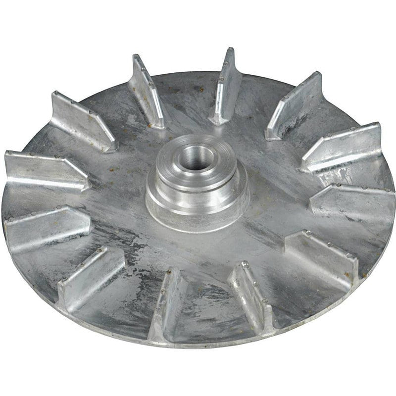 Metal Fan 196.9mm OD, 0.669" ID, 40.3mm Thick, Requires Spiral Ring