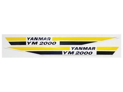 Decal for Yanmar YM2000 Green Tractor - Durable and Weather Resistant