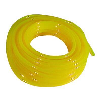 1/4" ID x 3/8" OD Clear Yellow Fuel Line - 50' Roll, USA Made