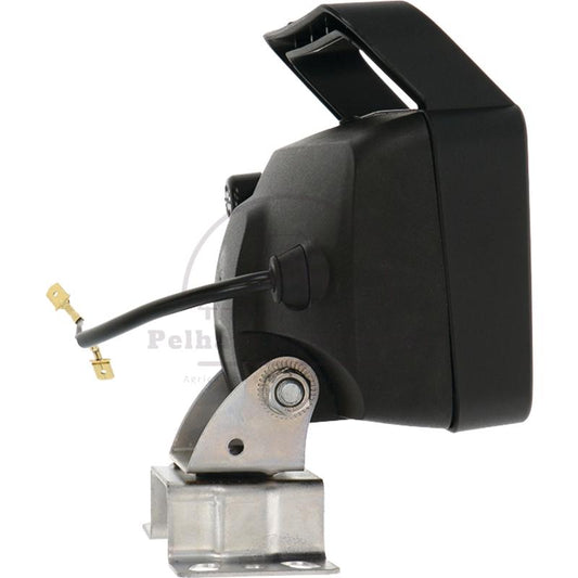 12V Square Work Light 156x92x85mm IP66 PL.02.001WI 4.4143 LPR3.31282.11