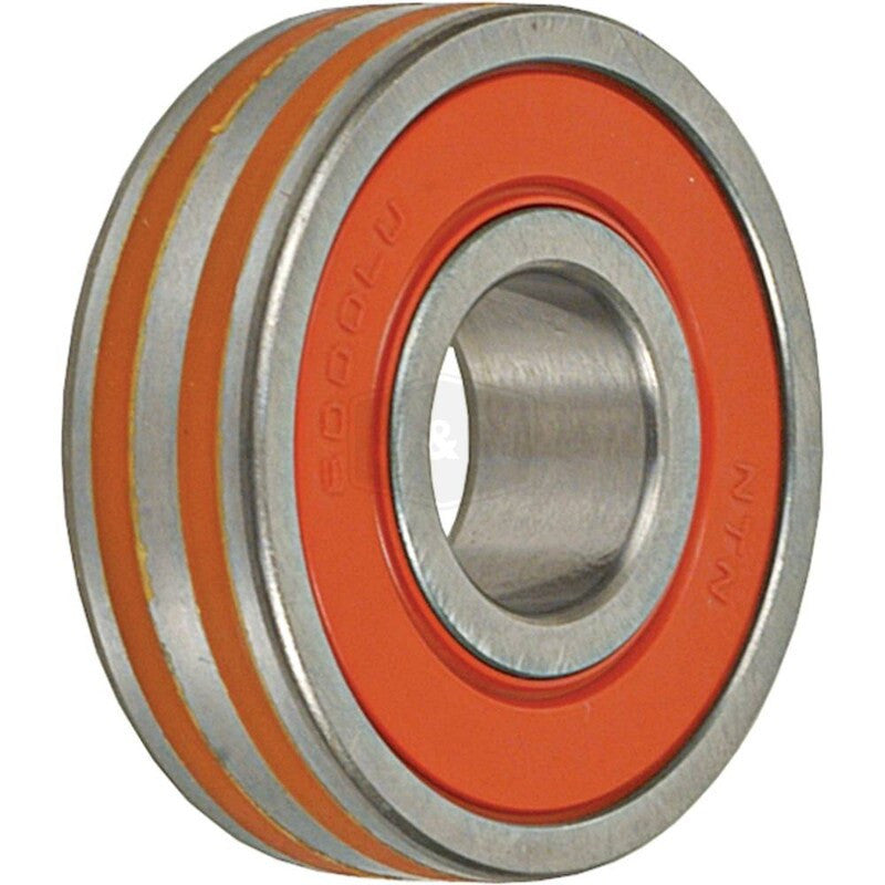 Ball Bearing 6000LU Double Sealed 10mm ID 26mm OD Includes 2 Rings