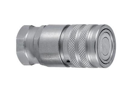 Faster Flat Faced Hydraulic Couplings 3/8'' Body x 3/4'' ORB Female Thread