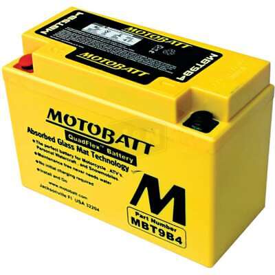 New 12V Battery MBT9B4 for Yamaha Motorcycles - CCA 115, 9Ah, Lightweight