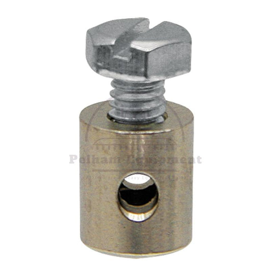 10x Bowden Cable Threaded Nipples 8mm Shaft 9mm Length 2.5mm Hole