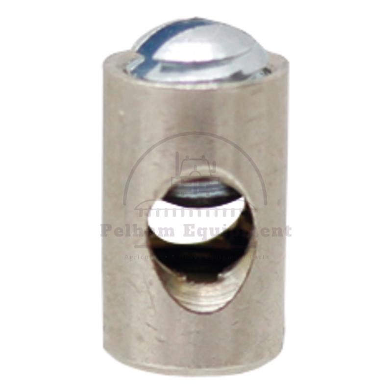 Bowden Cable Parts: 20 Threaded Nipples 5x8x2.7mm with Grub Screw