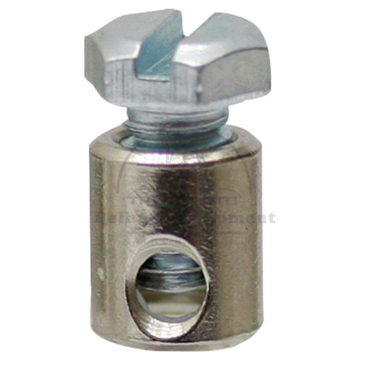 20 pcs Bowden Cable Parts: Threaded Nipples 6x7x2.3mm Hex Screw