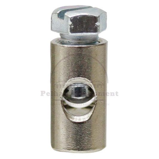 20x Threaded Nipples 8mm Shaft 15mm Length 4.5mm Hole Bowden Cables