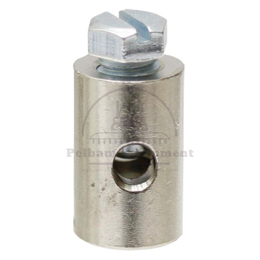 20 pcs Bowden Cable Parts: 10x16mm Threaded Nipples, Hex Screw, 3.5mm Hole