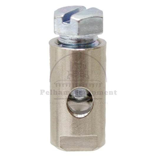 20x Threaded Nipples for Bowden Cables, 8x15mm, 3.5mm Hole, 6mm AF