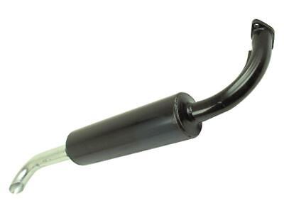 Kubota Vertical Muffler 110mm ÃƒËœ, 1000mm Length, Black/Silver Pipe