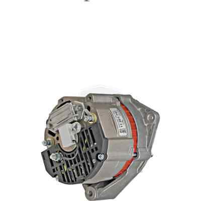 New 24V 55A Alternator, Clockwise Rotation, External Fan, Solid Pulley