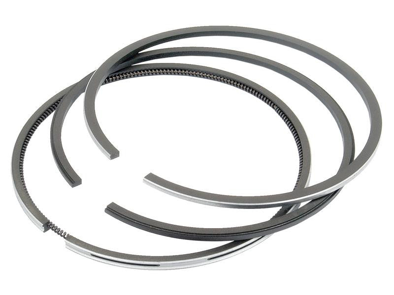 Piston Ring Set 3 Rings 2.50x2.50x4.00 for Case IH Fiat Ford New Holland