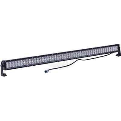 96 LED Light Bar 50" Double-Row Spot Flood Combo Beam IP67 Black Housing