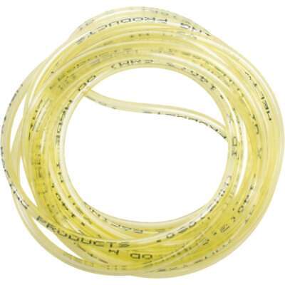 Fuel Line 10' Length .080" ID x .140" OD Flexible Polyurethane Yellow