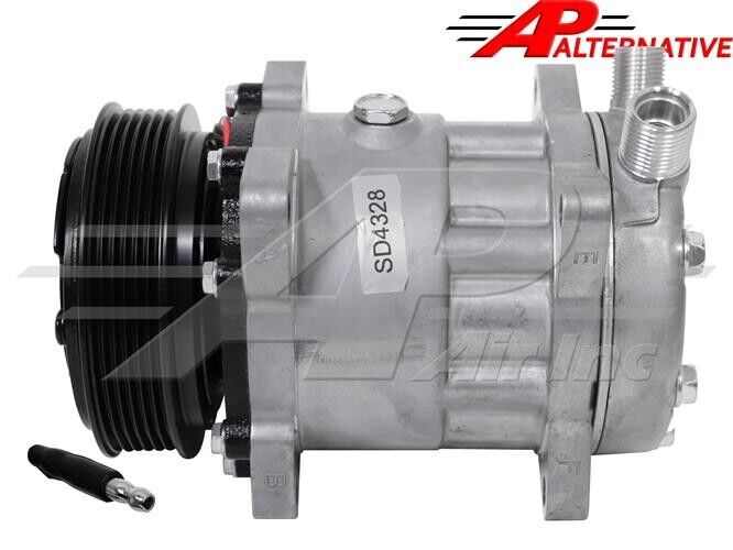 82016157 New A/C Compressor Fits New Holland TS90 TS100 TS110 TS115 Tractors