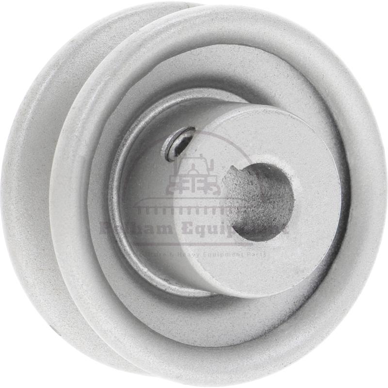 Steel V-Belt Pulley 63.5mm OD 12.7mm ID 12.7mm Width 3.2mm Keyway