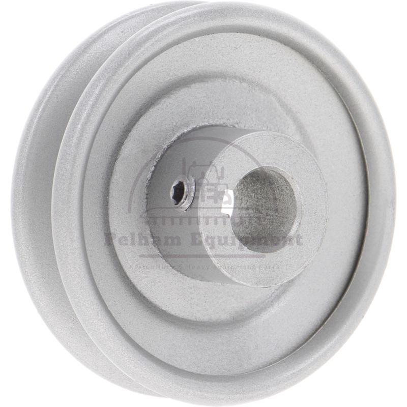Steel V-Belt Pulley 82mm OD 15mm ID 9mm Keyway for Universal Applications