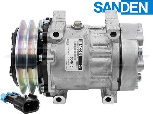 85104593, 8082269, 85119564 OEM Sanden Compressor For Mack Volvo 1 Year Warranty