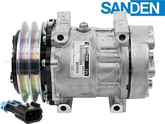 85104593, 8082269, 85119564 OEM Sanden Compressor For Mack Volvo 1 Year Warranty