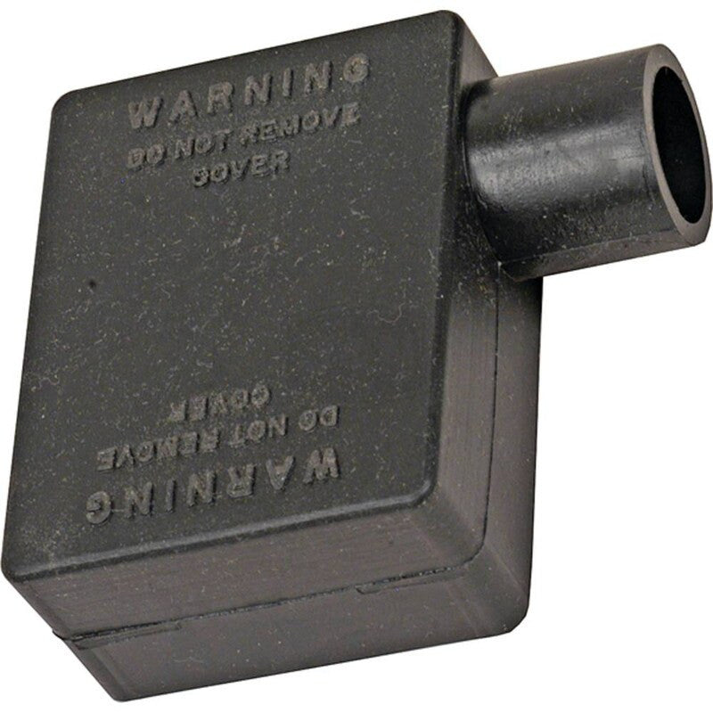 Black Right Elbow Insulator for 1/0-3/0 Gauge Wire - Battery Terminals