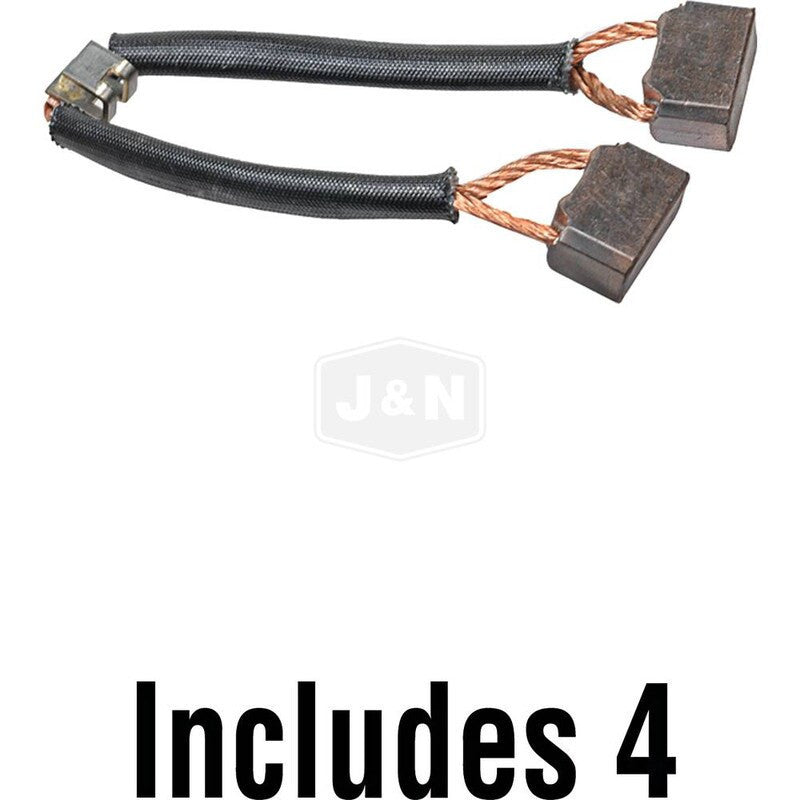 Brush & Lead Assembly for Ford 12V Starters, Includes Clip, F40U