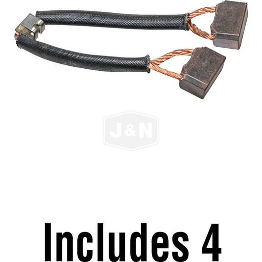 Brush & Lead Assembly for Ford 12V Starters, Includes Clip, F40U