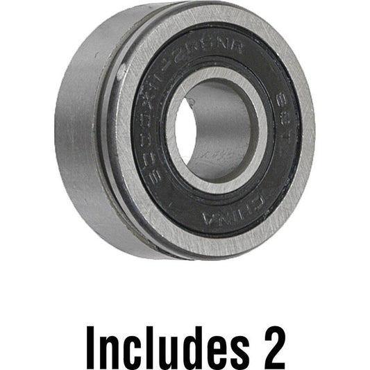 Ball Bearing B10-50D Double Sealed with Snap Ring 10mm ID 27mm OD