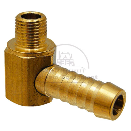 10mm 90?? Bent Hose Barb Connector for 1/4" NPT Pump Thread